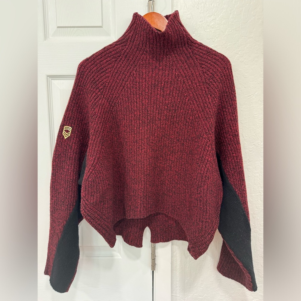 Zadig & Voltaire Mock Neck Sweater Oversized